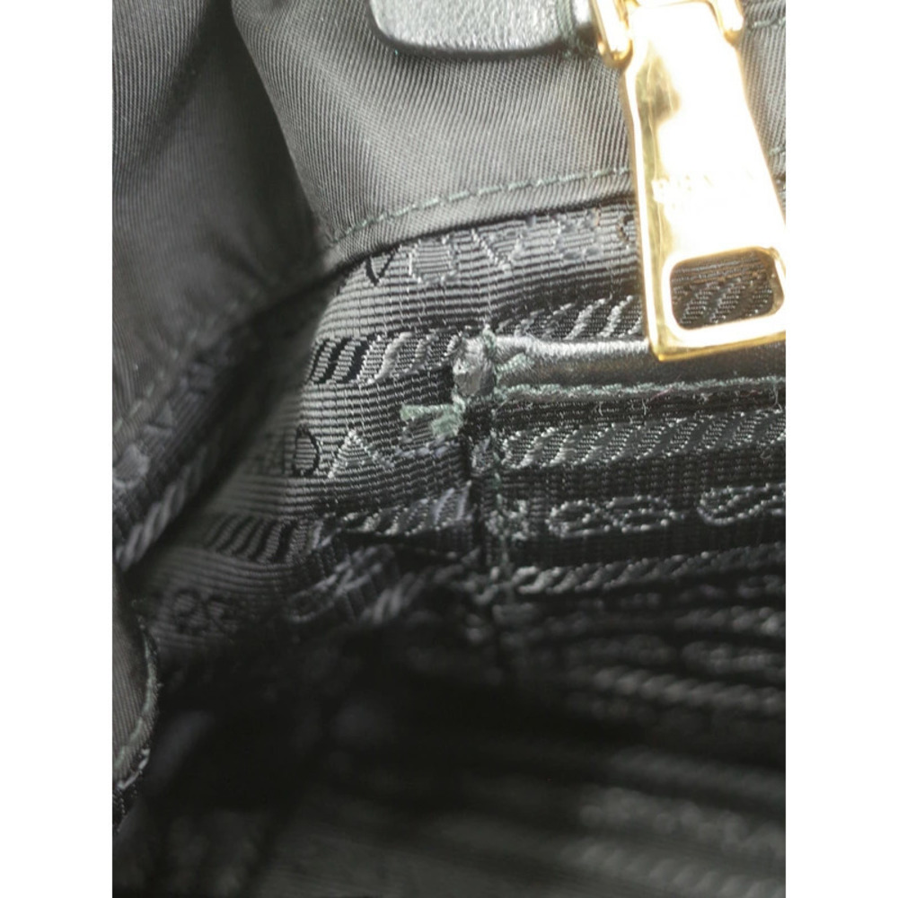 Prada Tessuto Impuntu Quilted Shoulder Bag black - Picture 8 of 9